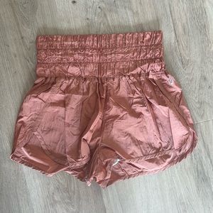 Apricot (burnt orange) Free People Way Home Shorts